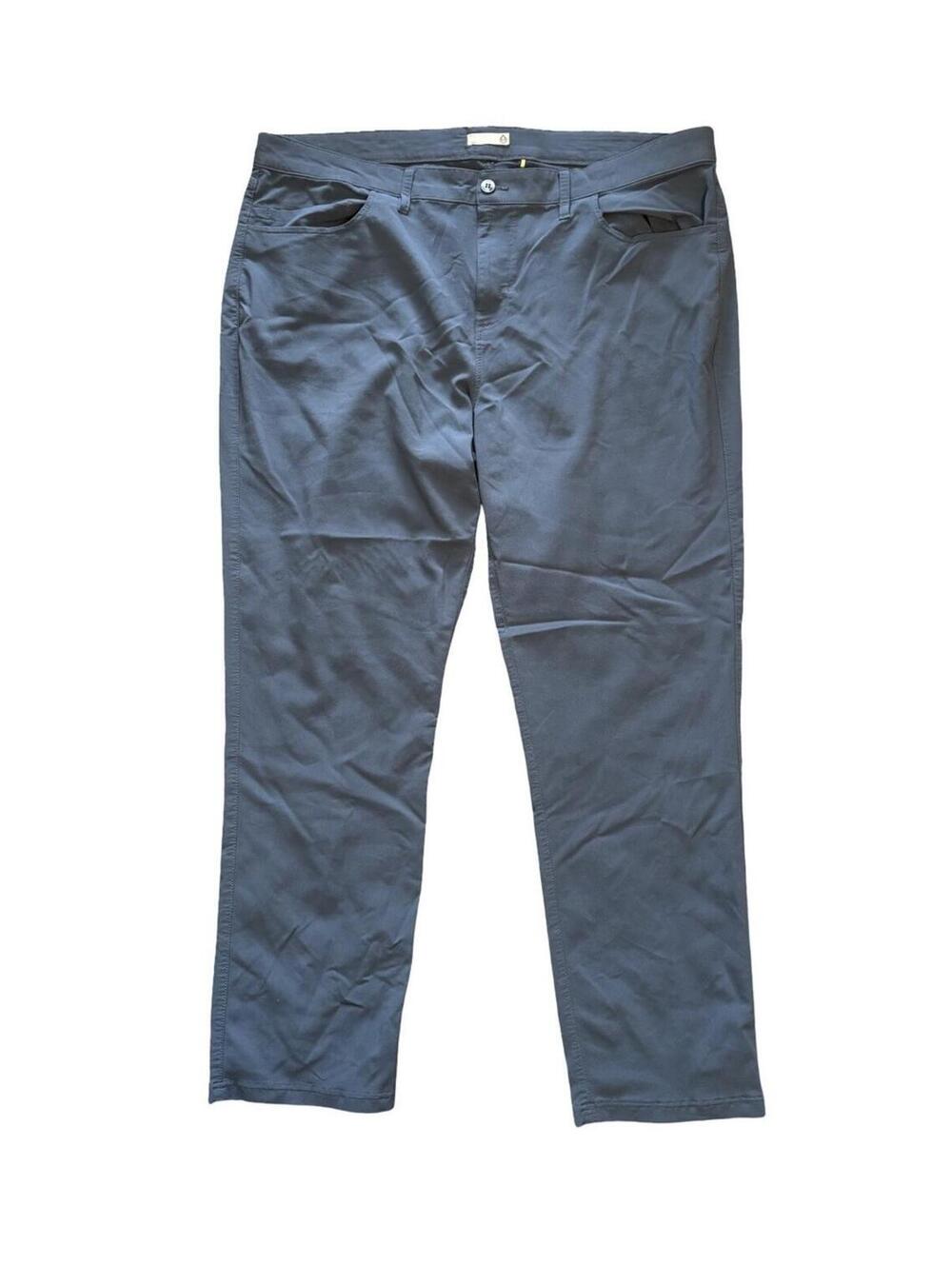 Tasc Performance Motion Pants Men’s Size 40x32 Straight Indigo Blue Bamboo Golf